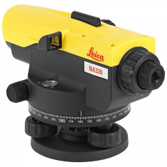 Комплект оптический нивелир Leica NA 320 с поверкой штатив рейка - 3 в 1