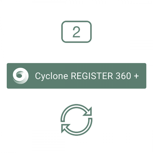 Право на обновление программного обеспечения Leica Cyclone REGISTER 360 PLUS CCP в течение 2 лет